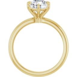 Yara — Round 14K Yellow Gold, 1.5 ct, view 2