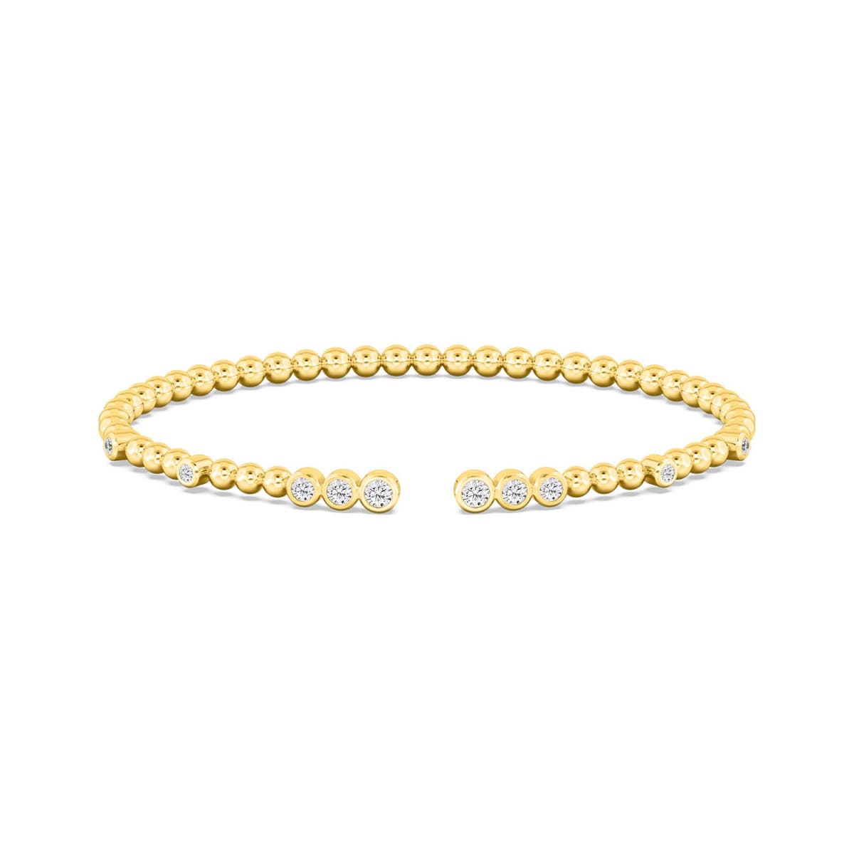 14K Yellow Gold Lab Grown Diamond BRACELET 0.52 ctw SJBG13139-0.50CT
