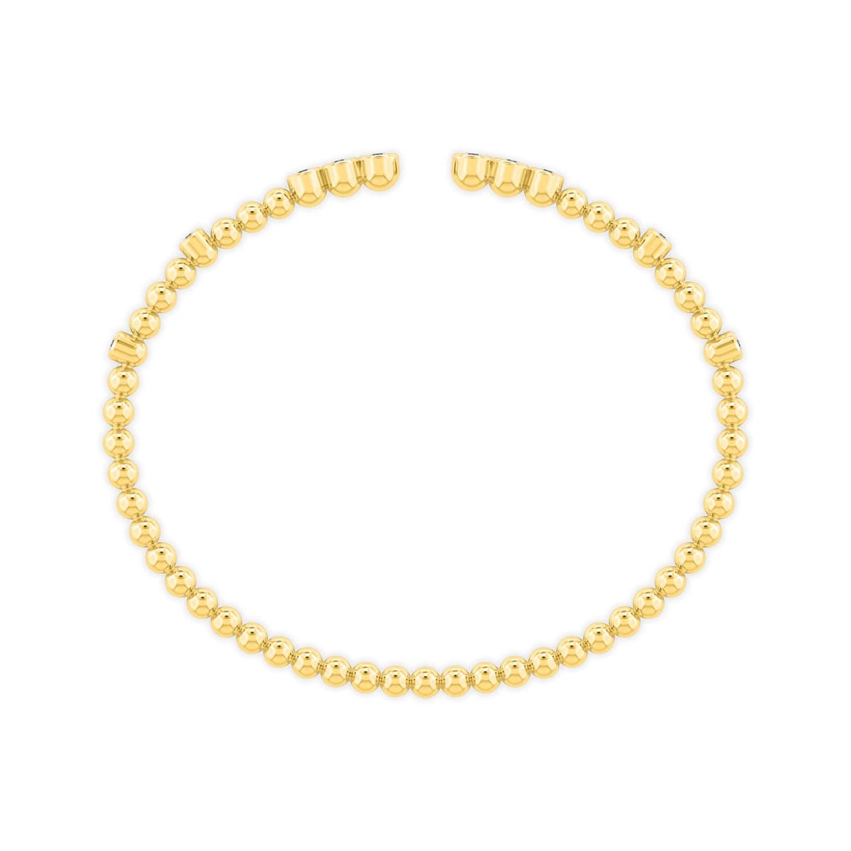 14K Yellow Gold Lab Grown Diamond BRACELET 0.52 ctw SJBG13139-0.50CT