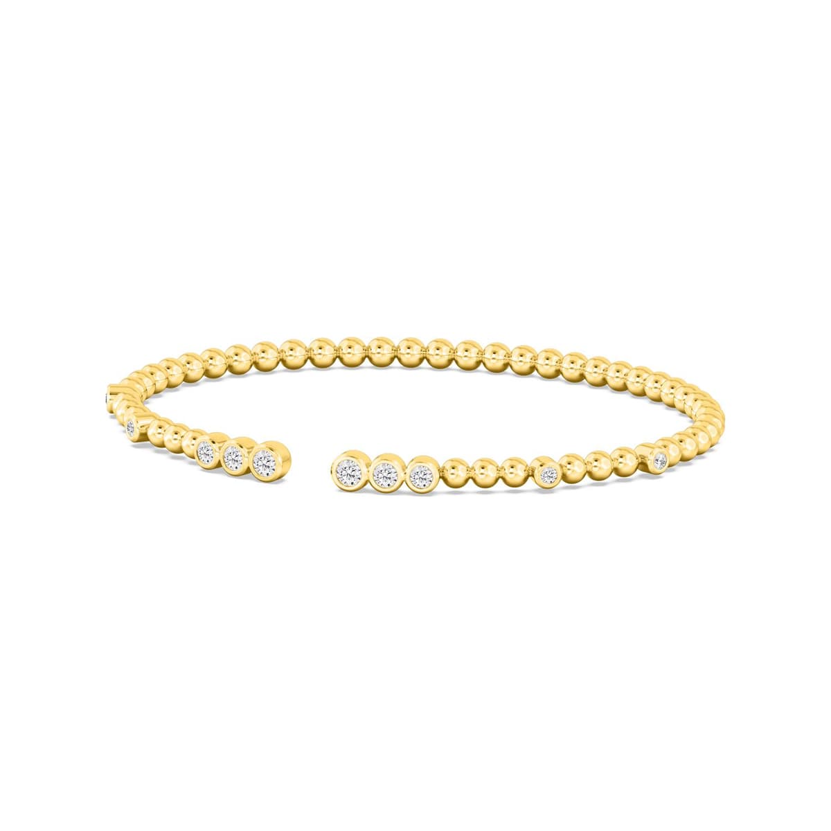 14K Yellow Gold Lab Grown Diamond BRACELET 0.52 ctw SJBG13139-0.50CT