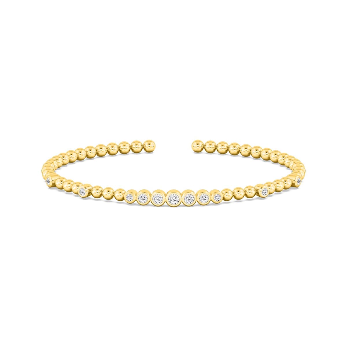 14K Yellow Gold Lab Grown Diamond BRACELET 0.51 ctw SJBG13140-0.50CT