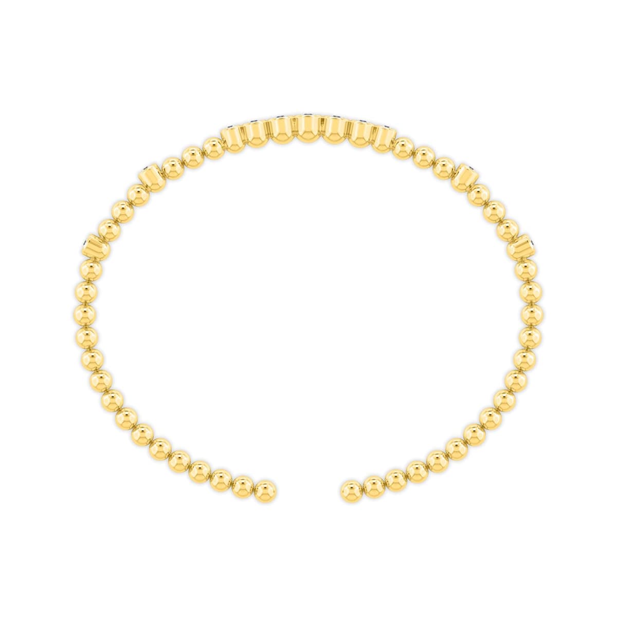 14K Yellow Gold Lab Grown Diamond BRACELET 0.51 ctw SJBG13140-0.50CT
