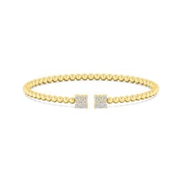 14K Yellow Gold Lab Grown Diamond BRACELET 0.50 ctw SJBG13142-0.50CT