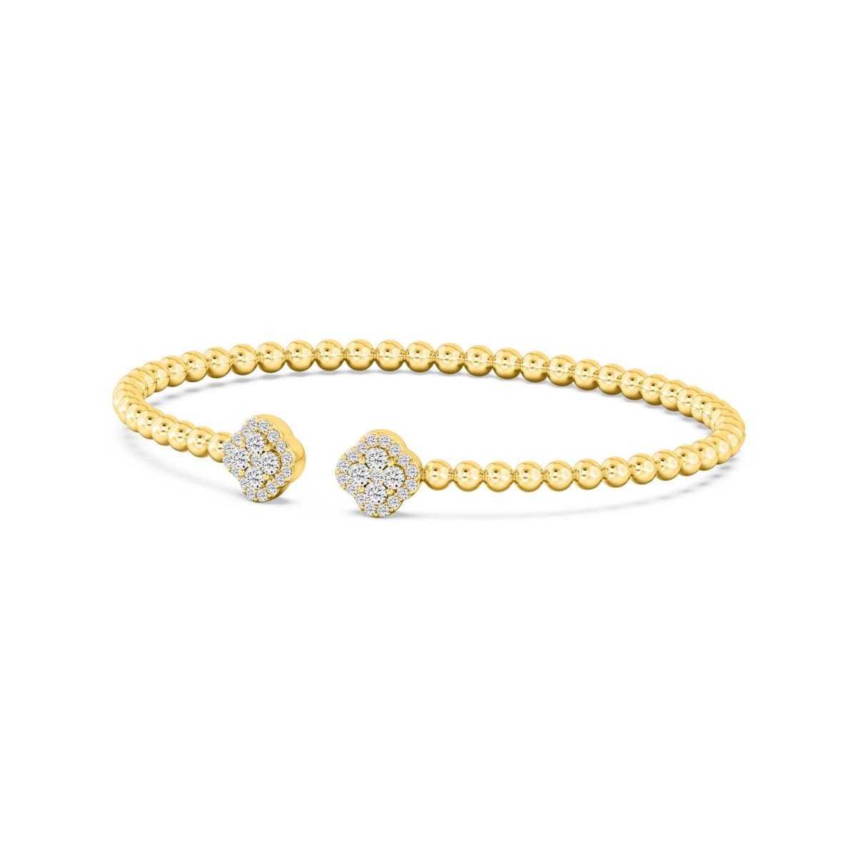 14K Yellow Gold Lab Grown Diamond BRACELET 0.63 ctw SJBG13144-0.63CT