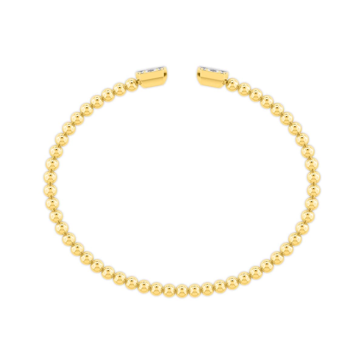 14K Yellow Gold Lab Grown Diamond BRACELET 0.40 ctw SJBG13145-0.38CT