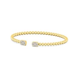 14K Yellow Gold Lab Grown Diamond BRACELET 0.40 ctw SJBG13145-0.38CT
