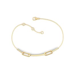 14K Yellow Gold Lab Grown Diamond BRACELET 0.32 ctw SJBR20042-0.33CT