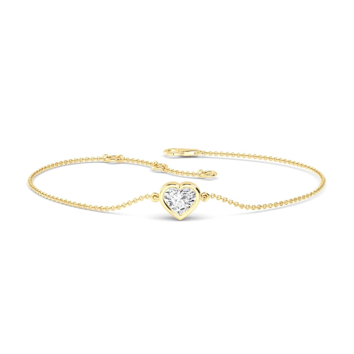 14K Yellow Gold Lab Grown Diamond BRACELET 0.50 ctw SJBR20106HT-0.50CT
