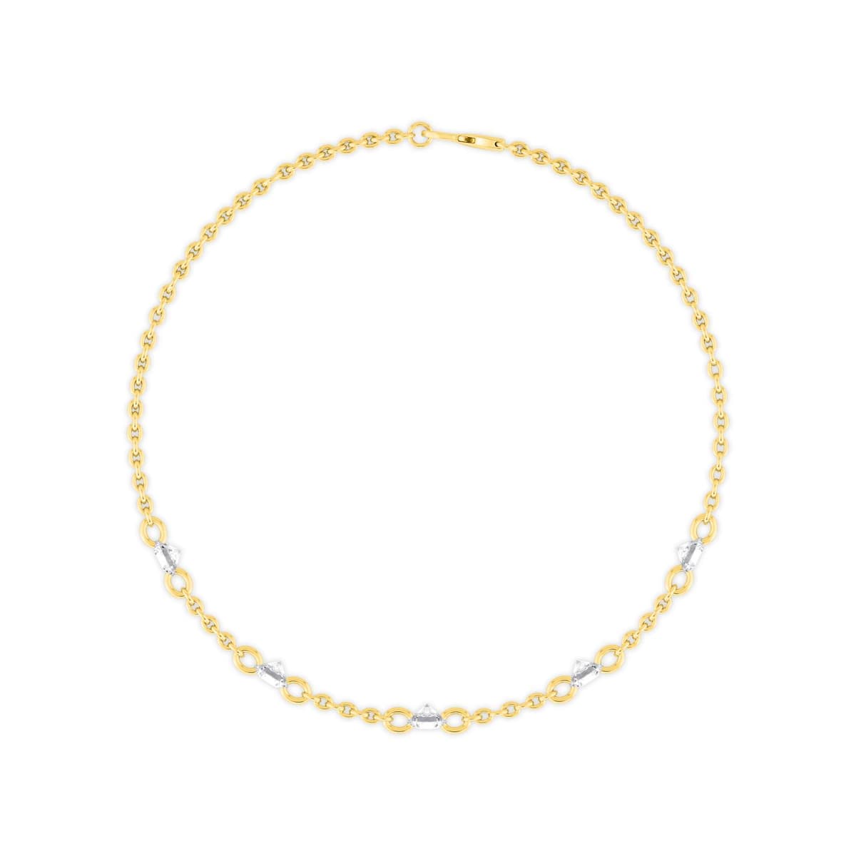 14K Yellow Gold Lab Grown Diamond BRACELET 1.12 ctw SJBR20357-1.00CT