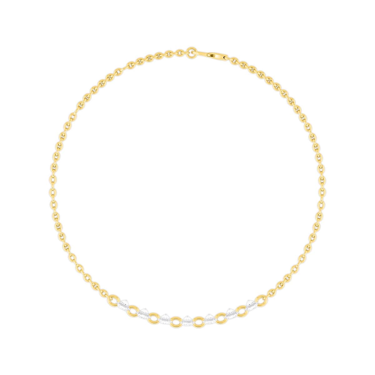 14K Yellow Gold Lab Grown Diamond BRACELET 1.05 ctw SJBR20358-1.00CT