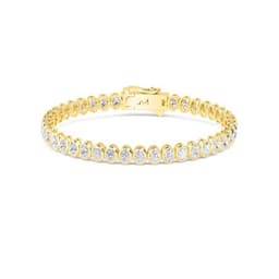 14K Yellow Gold Lab Grown Diamond BRACELET 6.44 ctw SJBR20362OV-0.15PT-7IN