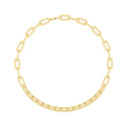 14K Yellow Gold Lab Grown Diamond BRACELET 1.62 ctw SJBR20368-0.10PT-6.5IN