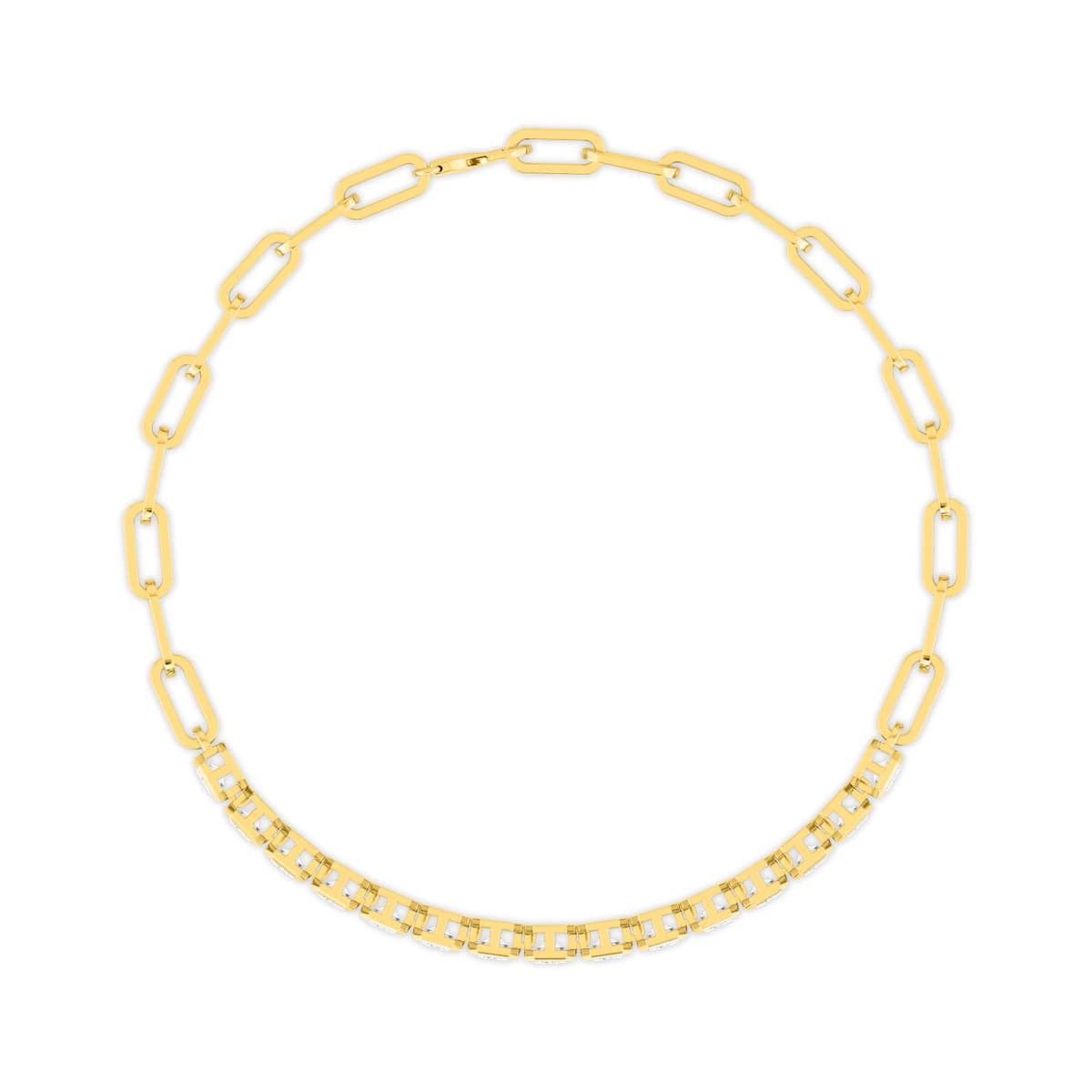 14K Yellow Gold Lab Grown Diamond BRACELET 1.62 ctw SJBR20368-0.10PT-6.5IN