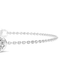 14K White Gold Lab Grown Diamond BRACELET 1.00 ctw SJBR20399-1.00CT