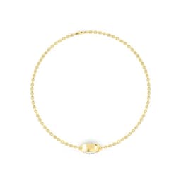 14K Yellow Gold Lab Grown Diamond BRACELET 1.00 ctw SJBR20399OV-1.00CT