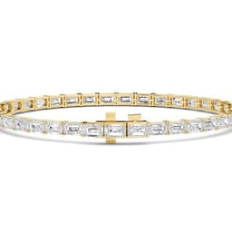 14K Yellow Gold Lab Grown Diamond BRACELET 7.21 ctw SJBR20464EM-0.15CT-7IN