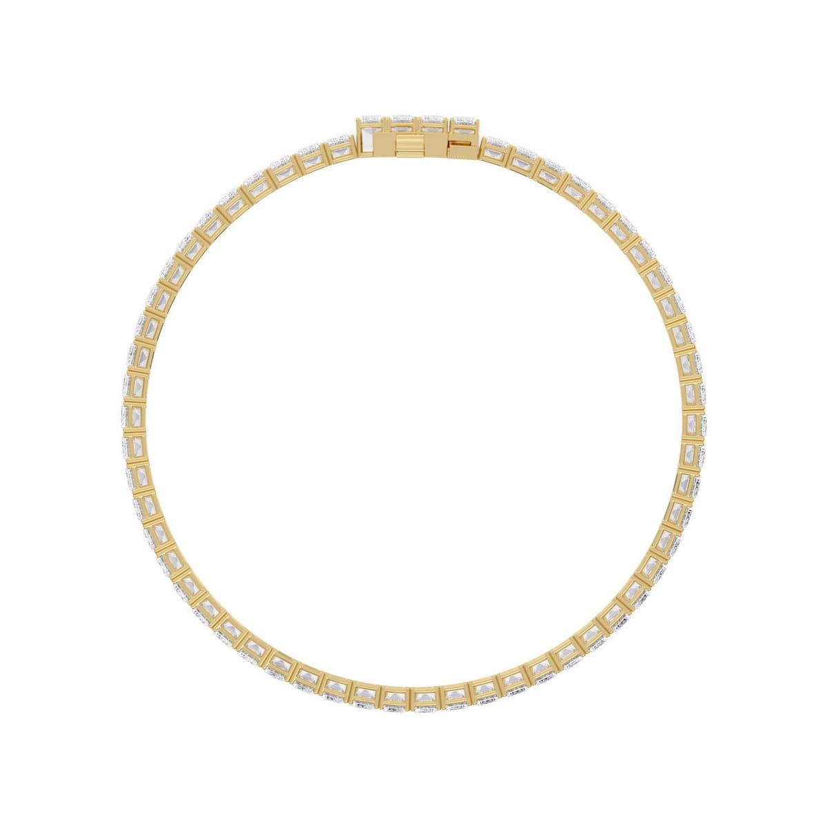 14K Yellow Gold Lab Grown Diamond BRACELET 10.82 ctw SJBR20604-0.17PT-7IN