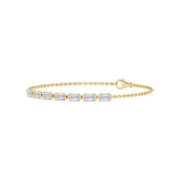 14K Yellow Gold Lab Grown Diamond BRACELET 2.33 ctw SJBR20668EM-2.20CT-7IN