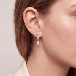 14K Yellow Gold Lab Grown Diamond EARRINGS 4.00 ctw SJE33781-3.88CT