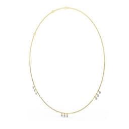 14K Yellow Gold Lab Grown Diamond NECKLACE 2.87 ctw SJN08227-2.83CT-18IN