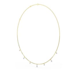 14K Yellow Gold Lab Grown Diamond NECKLACE 1.08 ctw SJN08229MS-1.00CT-18IN