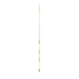 14K Yellow Gold Lab Grown Diamond NECKLACE 2.36 ctw SJN08231-2.15CT-18IN