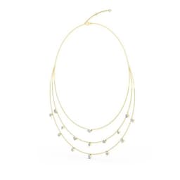 14K Yellow Gold Lab Grown Diamond NECKLACE 3.23 ctw SJN08232-3.00CT-18IN