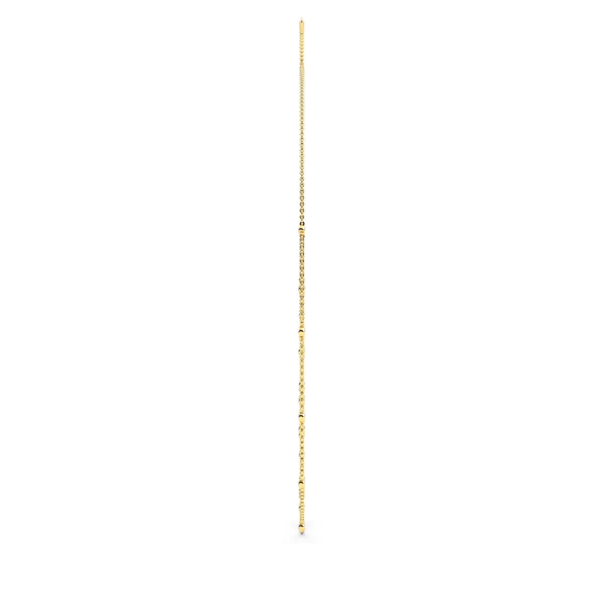 14K Yellow Gold Lab Grown Diamond NECKLACE 1.33 ctw SJN08245-1.38CT-18IN