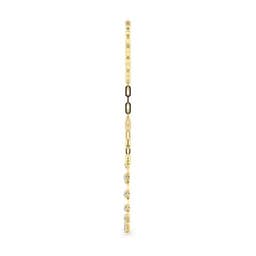 14K Yellow Gold Lab Grown Diamond NECKLACE 4.34 ctw SJN08249-4.33CT-18IN
