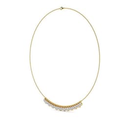 14K Yellow Gold Lab Grown Diamond NECKLACE 4.05 ctw SJN08319-4.00CT