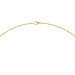 14K Yellow Gold Lab Grown Diamond NECKLACE 4.05 ctw SJN08319-4.00CT