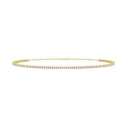 14K Yellow Gold Lab Grown Diamond NECKLACE 9.52 ctw SJN08364-9.50CT-14IN