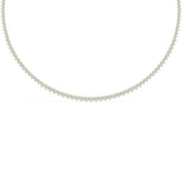 14K Yellow Gold Lab Grown Diamond NECKLACE 10.08 ctw SJN08463-10.00CT-16IN