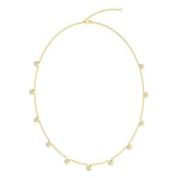 14K Yellow Gold Lab Grown Diamond NECKLACE 3.43 ctw SJN08464-3.50CT-16IN