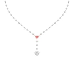14K Rose & White Gold Lab Grown Diamond NECKLACE 8.90 ctw SJN08486-9.00CT-18IN