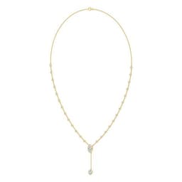 14K Yellow Gold Lab Grown Diamond NECKLACE 2.39 ctw SJN08570OV-1.00CT-16IN
