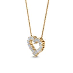 14K Yellow Gold Lab Grown Diamond PENDANT 1.54 ctw SJP31469-1.50CT