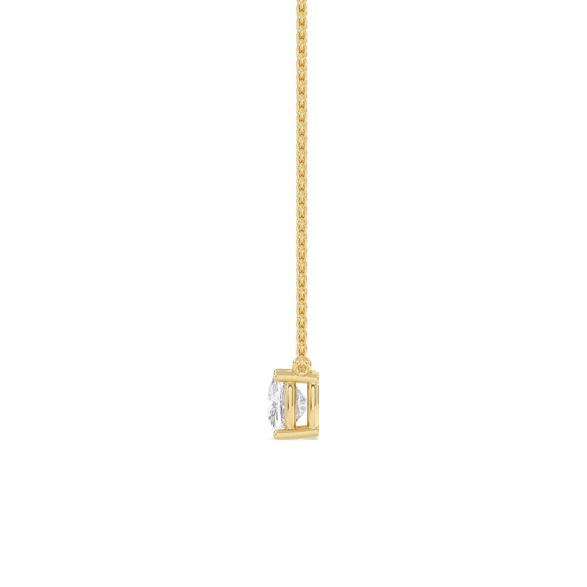 14K Yellow Gold Lab Grown Diamond PENDANT 1.58 ctw SJP31603CU-1.50CT