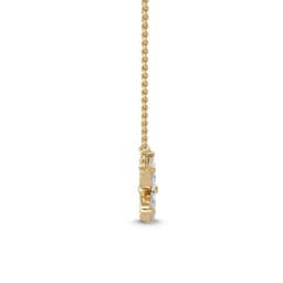 14K Yellow Gold Lab Grown Diamond PENDANT 0.44 ctw SJP31606-0.50CT
