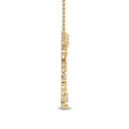 14K Yellow Gold Lab Grown Diamond PENDANT 0.62 ctw SJP31702MS-0.63CT
