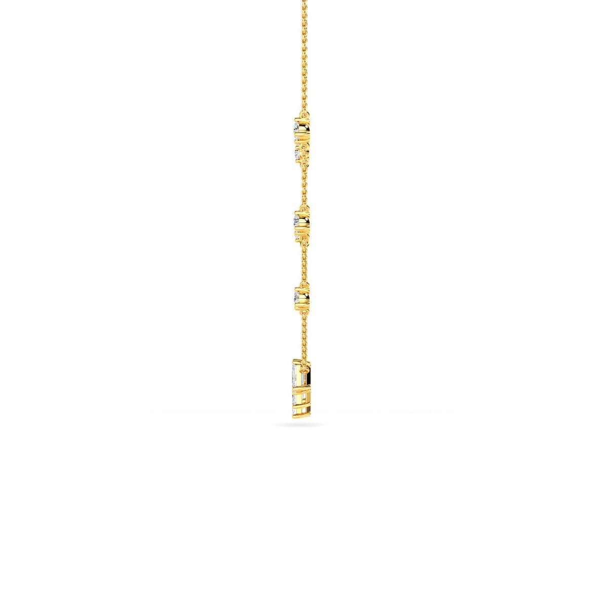 14K Yellow Gold Lab Grown Diamond PENDANT 1.84 ctw SJP32016-1.83CT