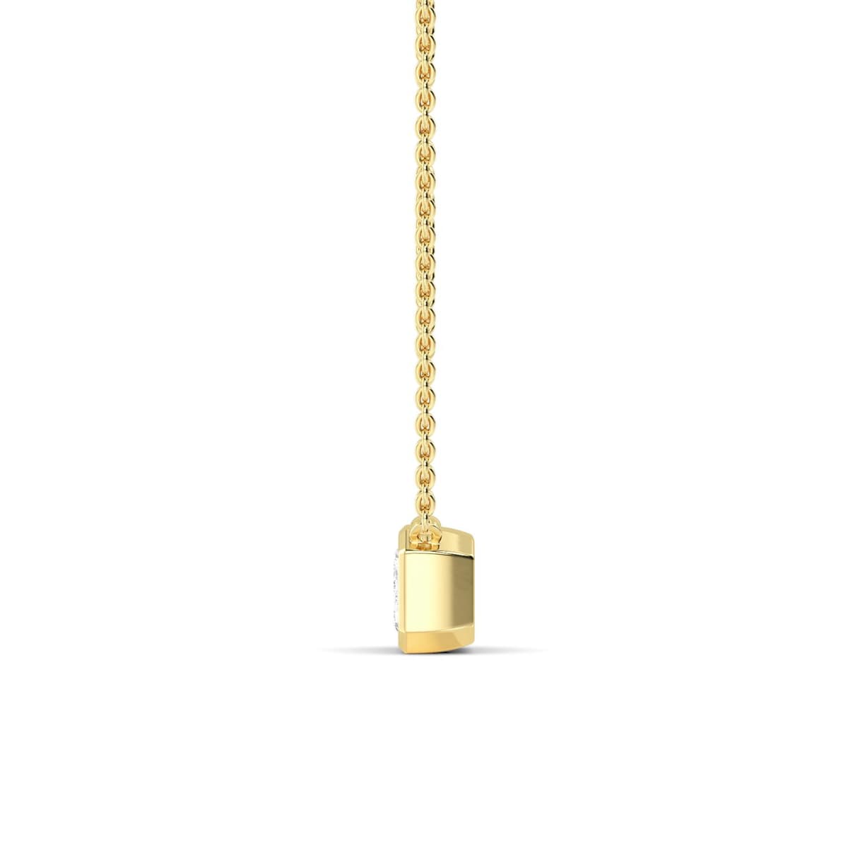 14K Yellow Gold Lab Grown Diamond PENDANT 2.01 ctw SJP32422RDT-2.00CT