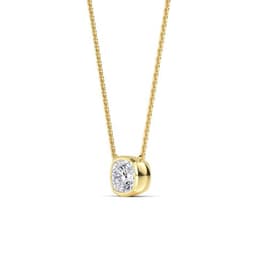 14K Yellow Gold Lab Grown Diamond PENDANT 2.08 ctw SJP32422SCU-2.00CT