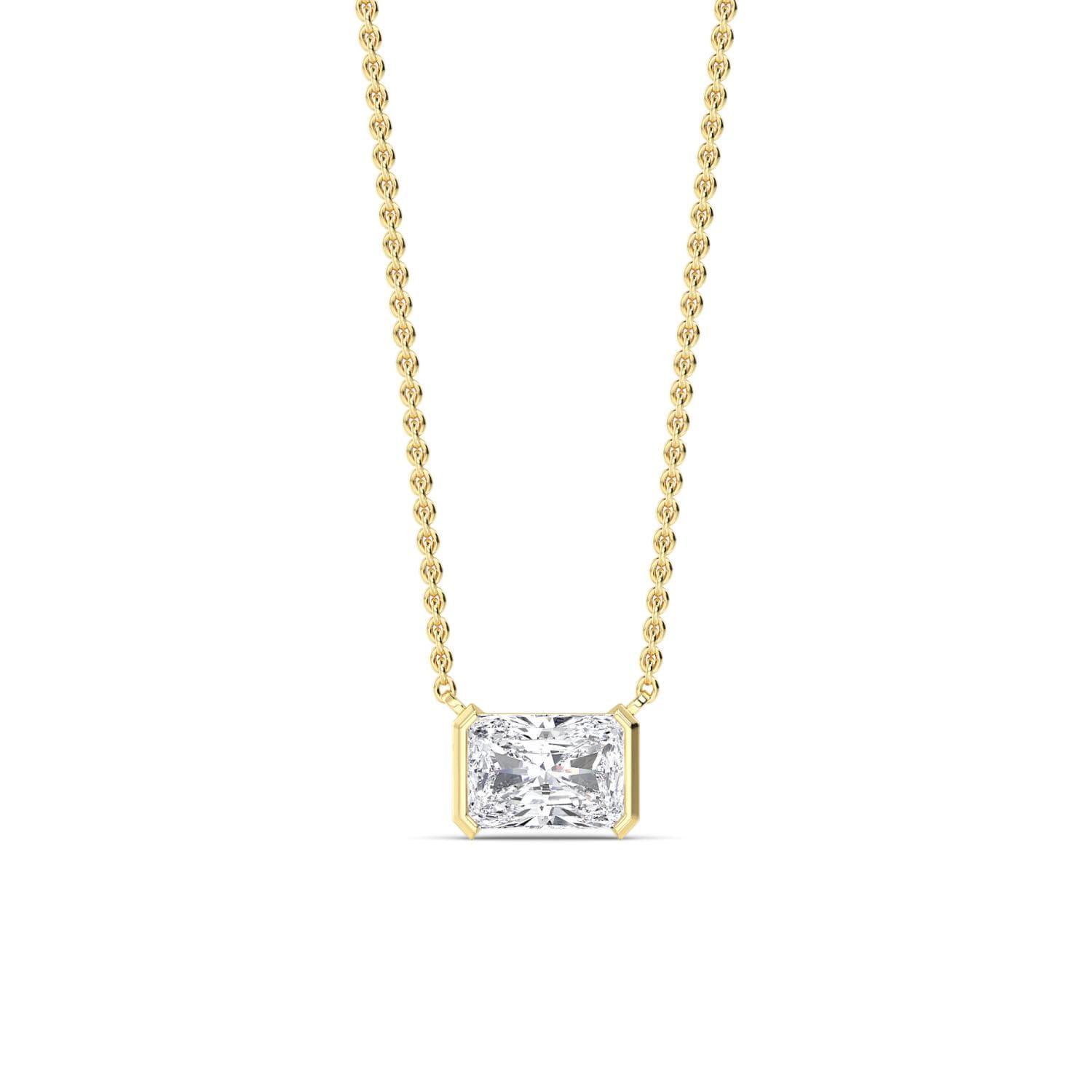 14K Yellow Gold Lab Grown Diamond PENDANT 2.03 ctw SJP32429EM-2.00CT