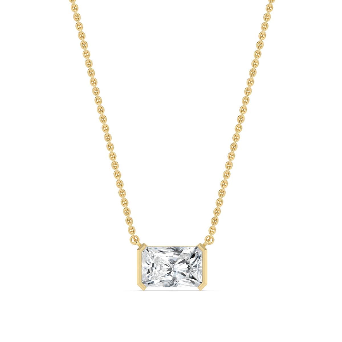 14K Yellow Gold Lab Grown Diamond PENDANT 3.05 ctw SJP32429RDT-3.00CT