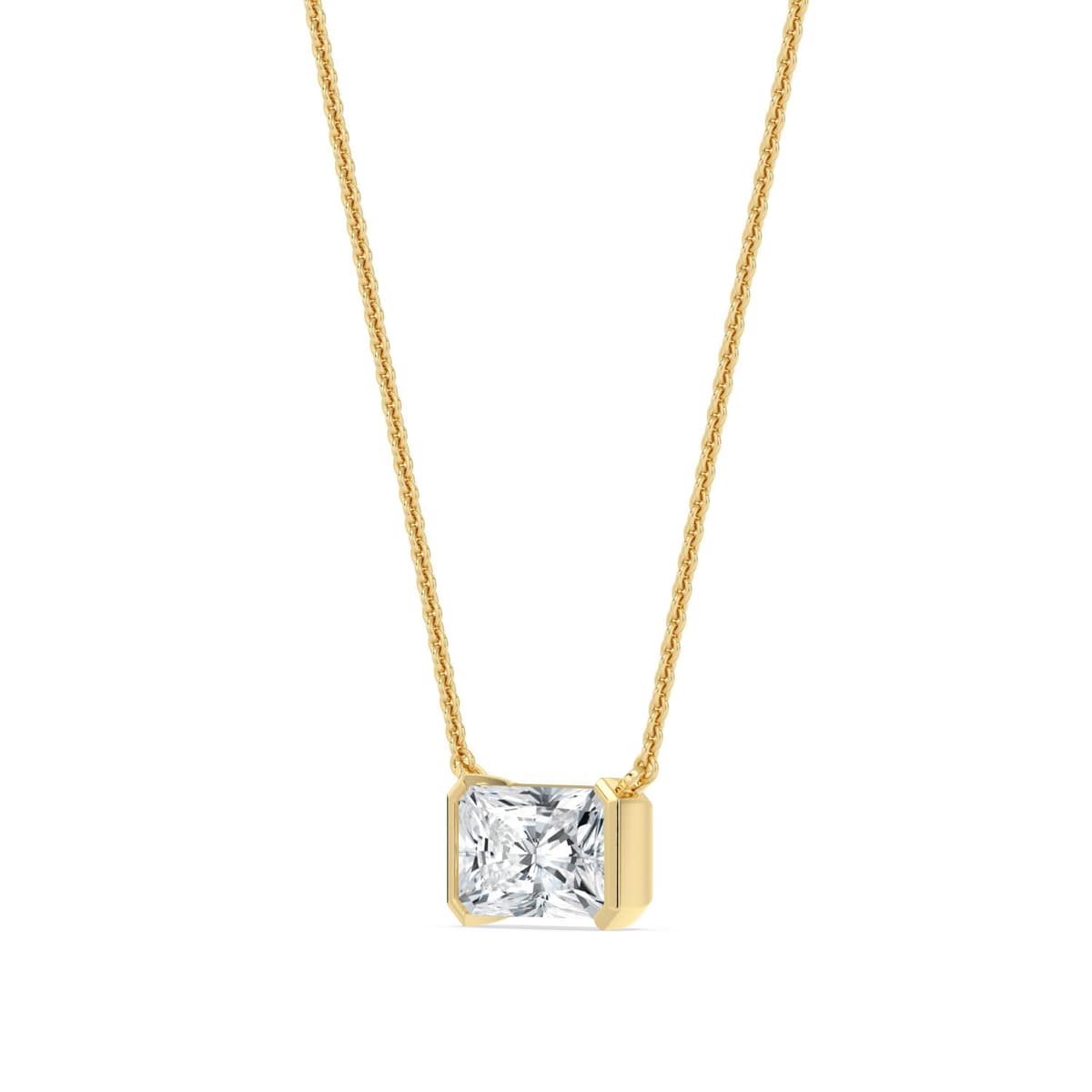 14K Yellow Gold Lab Grown Diamond PENDANT 3.05 ctw SJP32429RDT-3.00CT