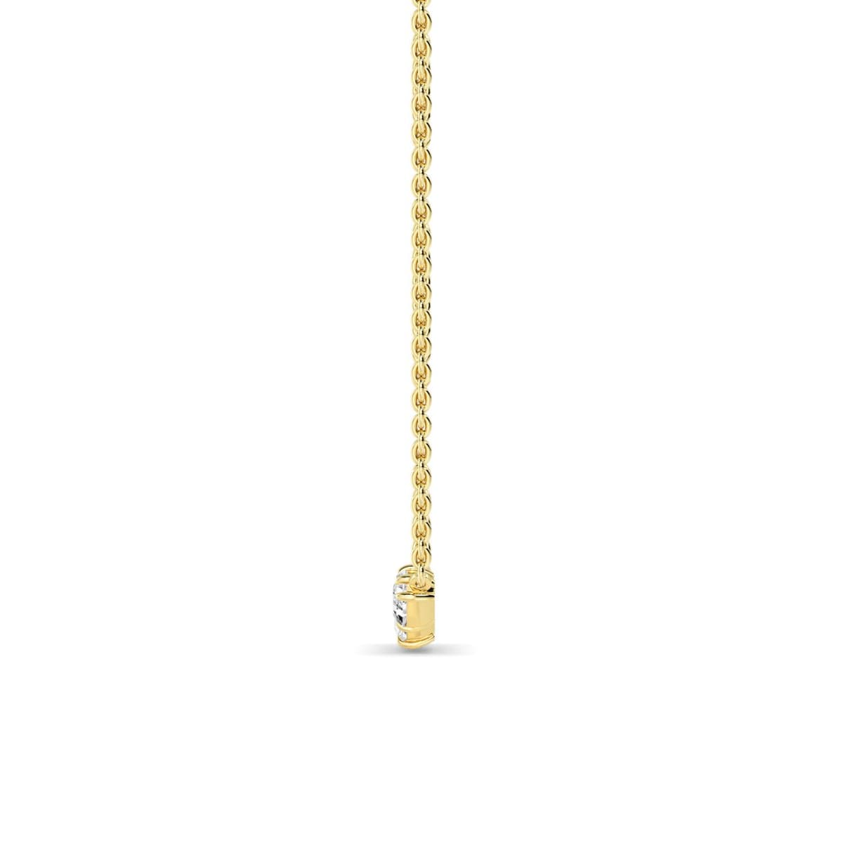 14K Yellow Gold Lab Grown Diamond PENDANT 1.20 ctw SJP32446FS-1.25CT
