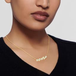 14K Yellow Gold Lab Grown Diamond PENDANT 0.56 ctw SJP32447FS-0.50CT