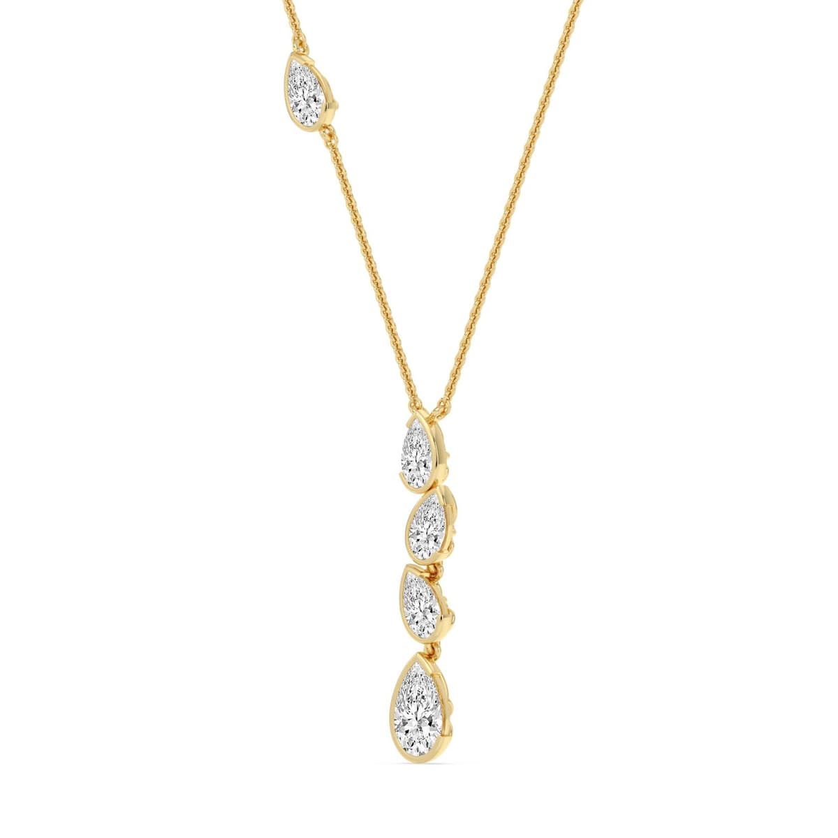 14K Yellow Gold Lab Grown Diamond PENDANT 1.81 ctw SJPSP210194PE-1.83CT