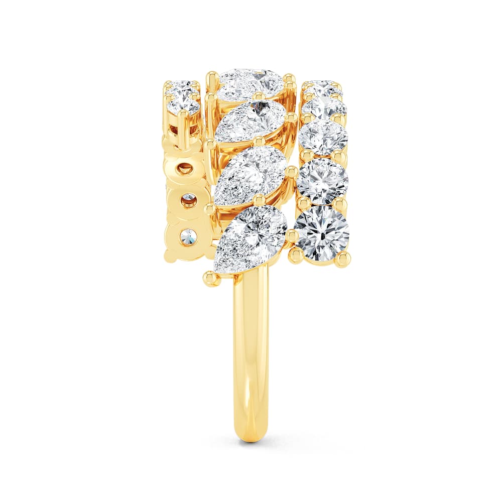 14K Yellow Gold Lab Grown Diamond Stackable Ring 2.59 ctw SJR57365